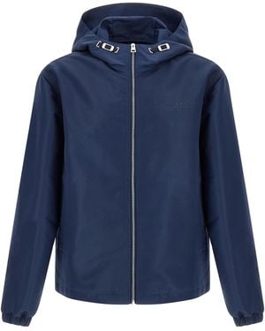 Givenchy Hood Jackets - Blue