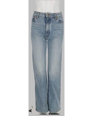KHAITE Danielle Stretch Jeans Cotton - Blue