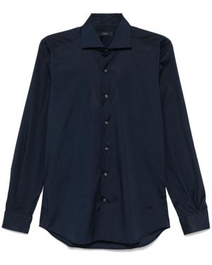 Fay Cotton Blend Shirt - Blue