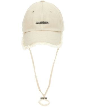 Jacquemus Baseball Cap - White
