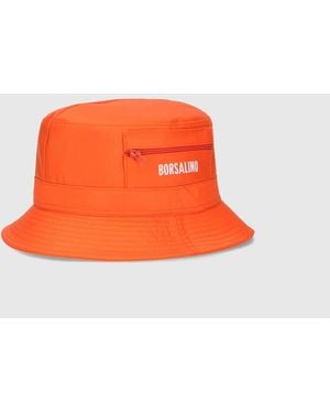 Borsalino Dylan Bucket With Side Pockets - Orange