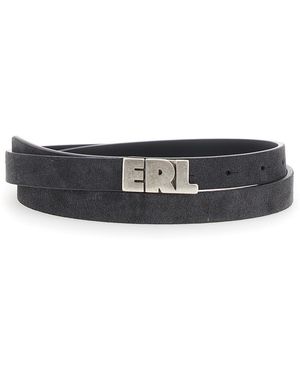 ERL Belt, Leather - White