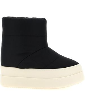 Rick Owens 'Mega Bumper Low Lunar' Ankle Boots - Black