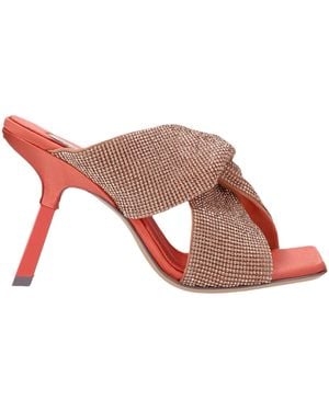 Sebastian Milano Paris Mules - Brown