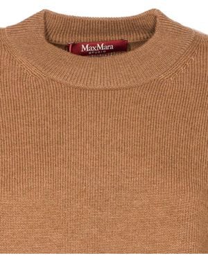 Max Mara Pisano Sweater Wool - Brown