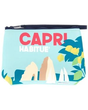 Mc2 Saint Barth Clutch Bag Aline - Blue