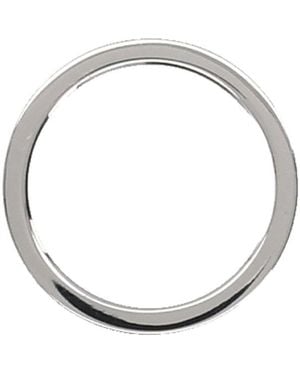Maison Margiela Ring With Logo Rings - White
