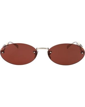 Gucci Gg1922S 002 Metal Sunglasses - Brown