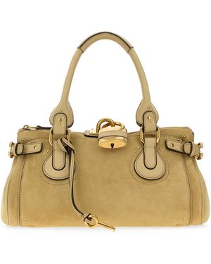 Chloé Chloé Paddington Shoulder Bag - Metallic