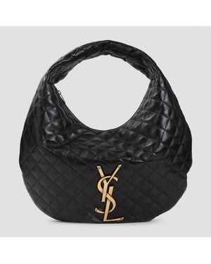 Saint Laurent Icare Hobo Bag - Black