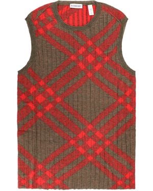 Burberry Vest - Red