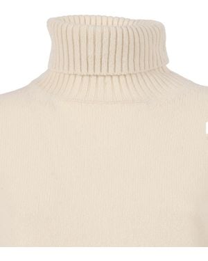 Kangra Cashmere Regular Fit Turtleneck Jumper Cashmere Wool - Natural