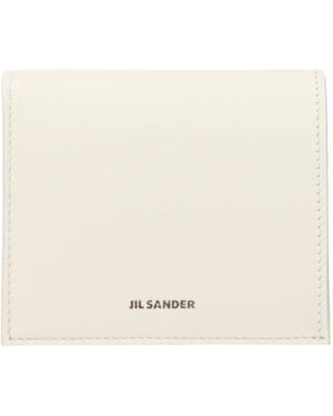 Jil Sander Leather Wallet - Natural