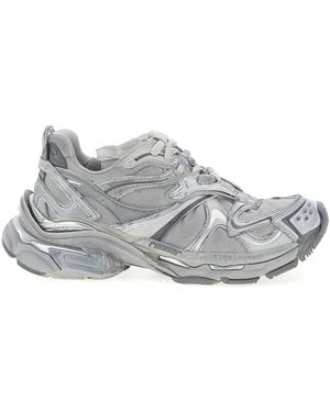 Balenciaga Polyethylene Athletic Trainers - White