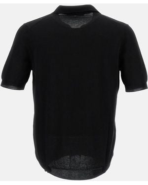 Tagliatore Polo Keith - Black