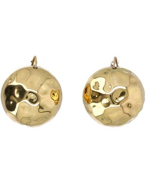 Patou Large Sphere Earring - Metallic