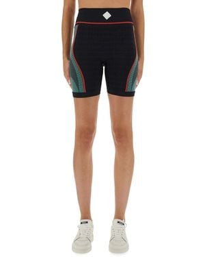 CASABLANCA Seamless Sports Shorts - Blue