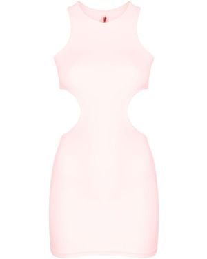 Reina Olga Cut-Out Detail Short Dress - Pink