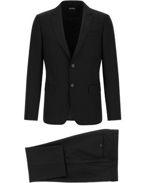 ZEGNA Wool Blazer Clothing - Black