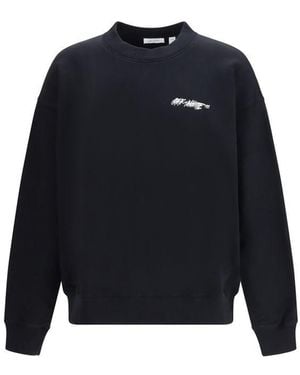 Off-White c/o Virgil Abloh Cotton Sweatshirt Clothing - Blue