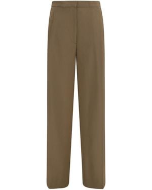 Lardini Pleated Pants - Natural
