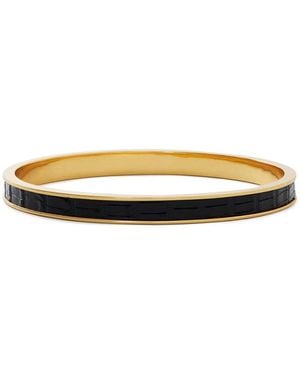 Saint Laurent Opyum Cassandre Logo Bracelet Accessories Jewellery - Black