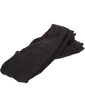 Saint Laurent Laced Tights - Black
