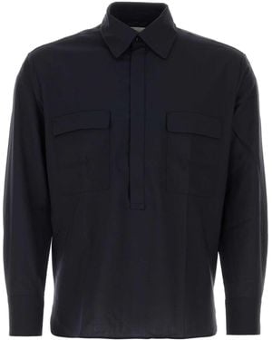 PT Torino Wool Shirt - Blue