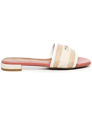 V73 Janette Slippers - White