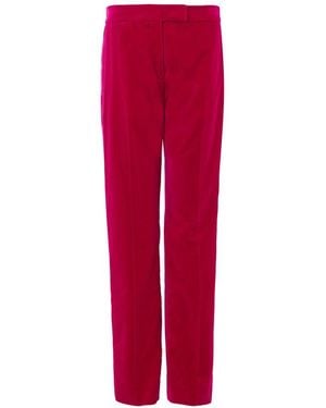 Tom Ford Straight Trousers - Red