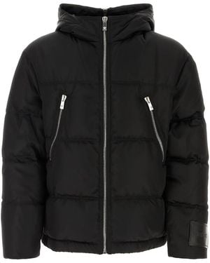 Versace Nylon Down Jacket - Black