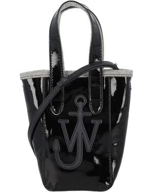 JW Anderson Mini Belt Tote Bag - Black