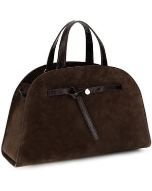 Tory Burch Shoulder Bag Romy Suede - Black
