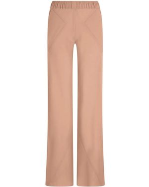 パンツ GIORGIO ARMANI PANTALONE DOPPIO RASO SETA Giorgio Armani Pantalone Doppio Raso Seta in White | Lyst