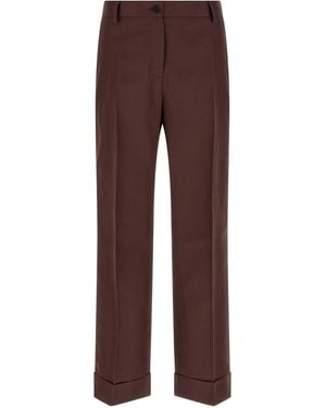 Alberto Biani Charlie Pants Viscose - Brown
