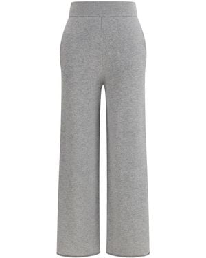 Max Mara Pure Cashmere Trousers Kashmir/Capra Hircus - Grey