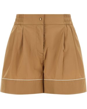 Moncler Tailored Shorts - Natural