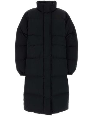 Jil Sander Sleek Polyester Down Jacket - Black