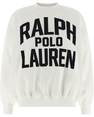 Polo Ralph Lauren Logo Embroidery Sweatshirt - White
