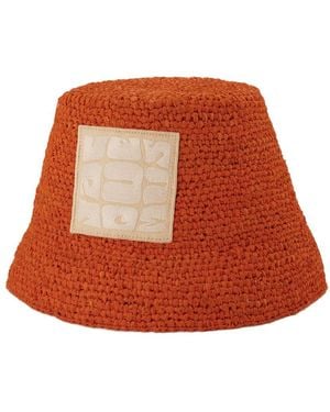 Jacquemus Ficiu Bucket Hat - Orange