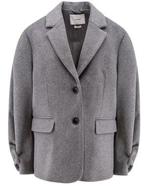 Axel Arigato Arlo Wool Blend Blazer - Gray