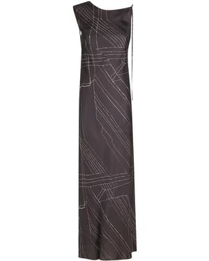 Alysi Abito Foundation Asimmetrico - Multicolour