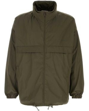 Saint Laurent Army Polyester Windbreaker - Green