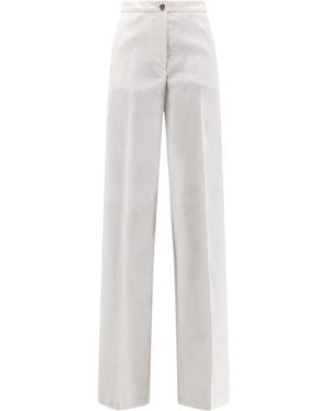 Pinko Rtw Lino Viscosa Elastan - White
