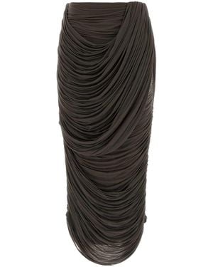 Magda Butrym Stretch Cupo Skirt - Black