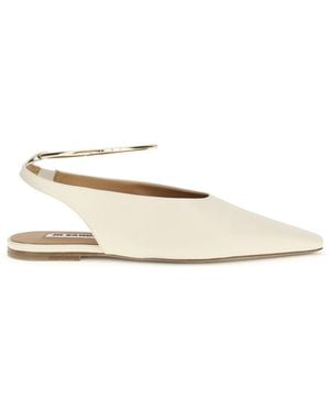 Jil Sander Ring Ballerinas Goatskin/Hircus Goatskin - Natural