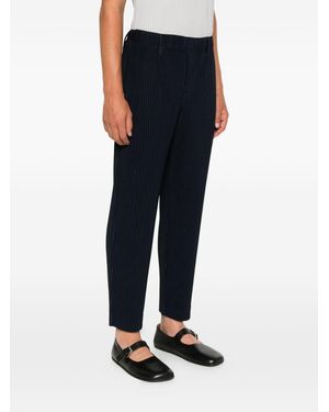 Homme Plissé Issey Miyake Homme Plisse Issey Miyake Trousers - Blue