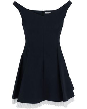 Jonathan Simkhai Dorothie Off-Shoulder Mini Dress - Blue