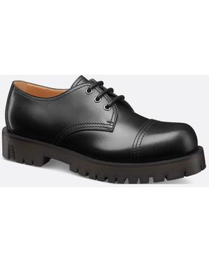 Dior Lace-Up Calf Leather - Black