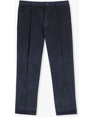 Doppiaa Aantioco Velvet Trousers - Blue